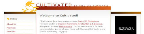 "Cultivated" usage requirements screen capture